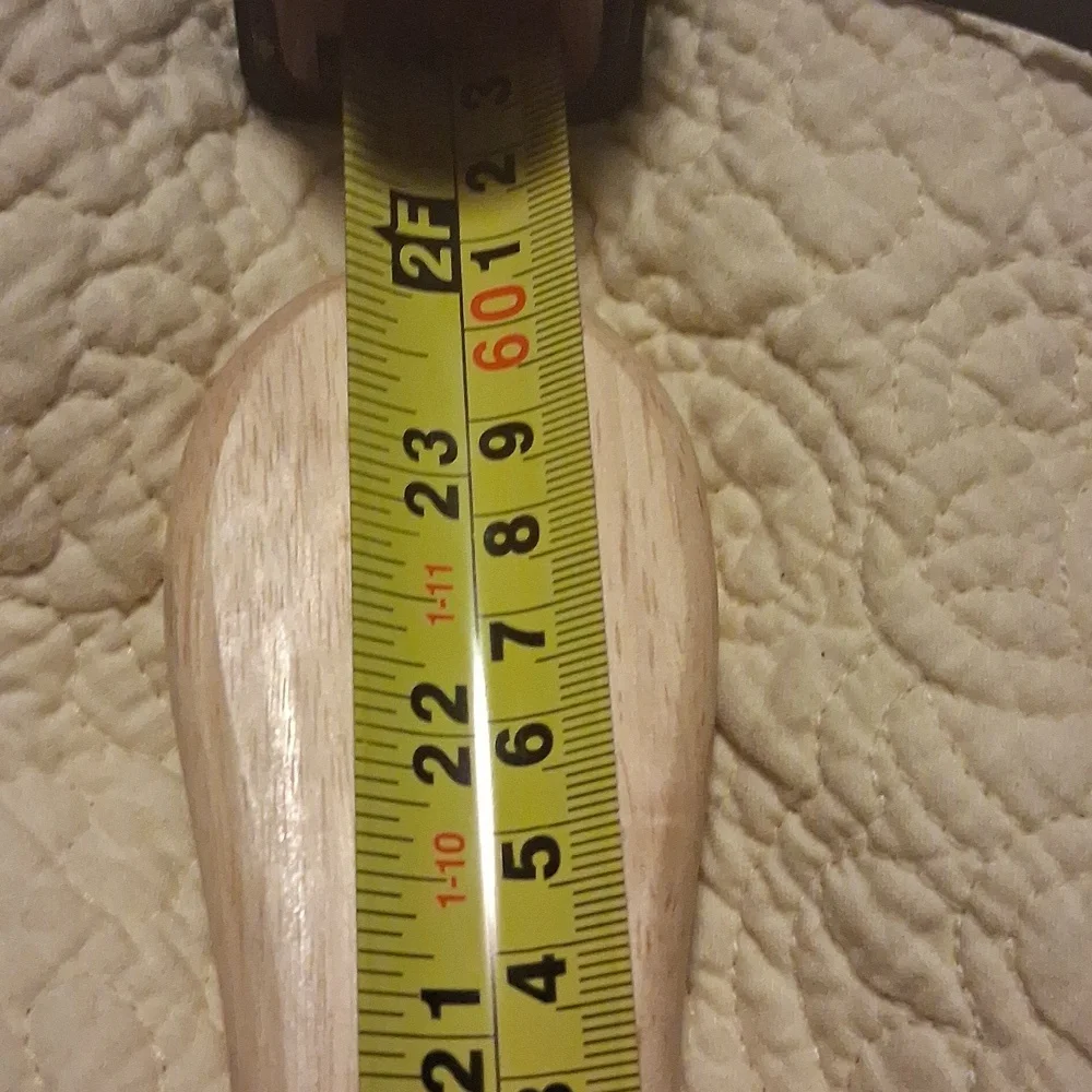 Crate & Barrel Tondo Wooden Cutting Board with Handle